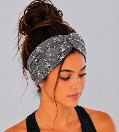 Skeleton Twist Headband
