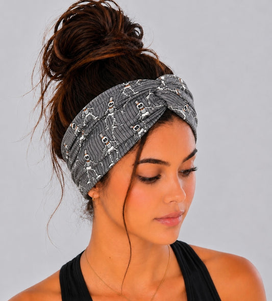 Skeleton Twist Headband