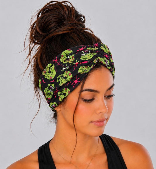 Skull Twist Headband