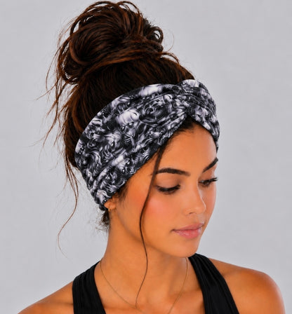 Halloween Skeleton Twist Headband