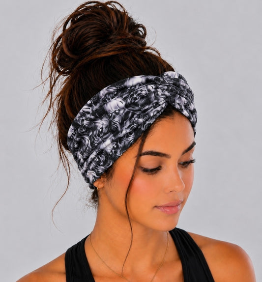 Halloween Skeleton Twist Headband