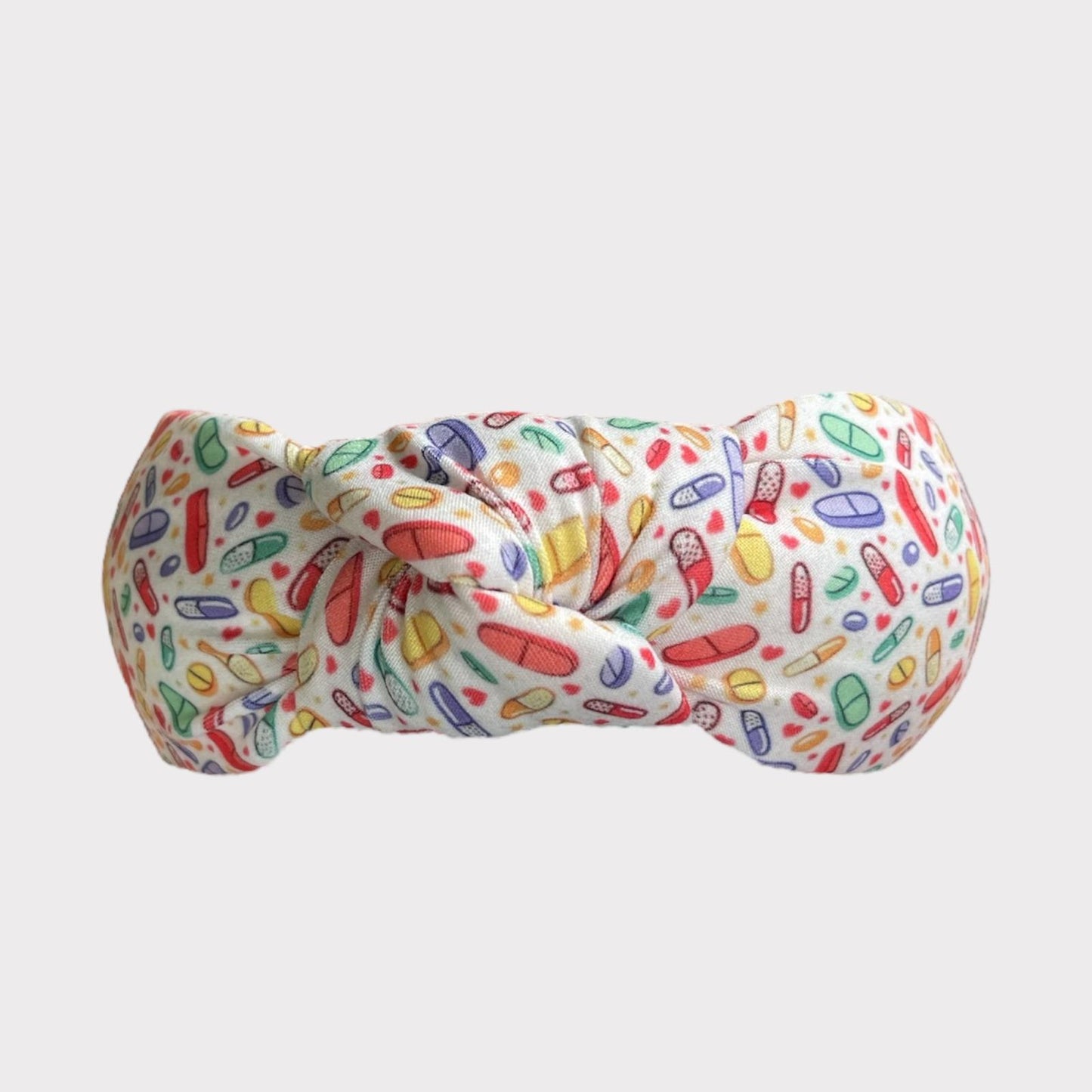 Colorful Pills Padded Headband 