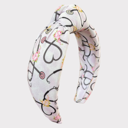 Nurse Stethoscope Padded Headband
