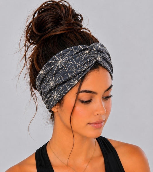 Spider Web Twist Headband