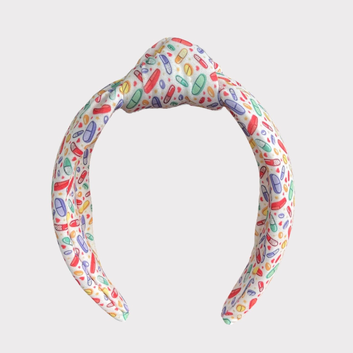 Colorful Pills Padded Headband 