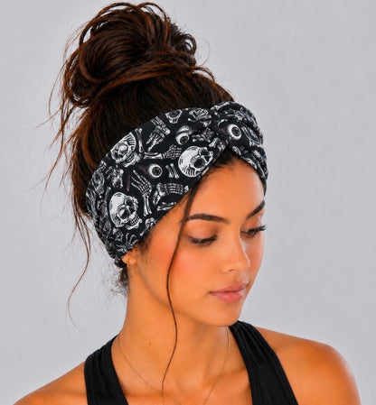 Skeleton Twist Headband