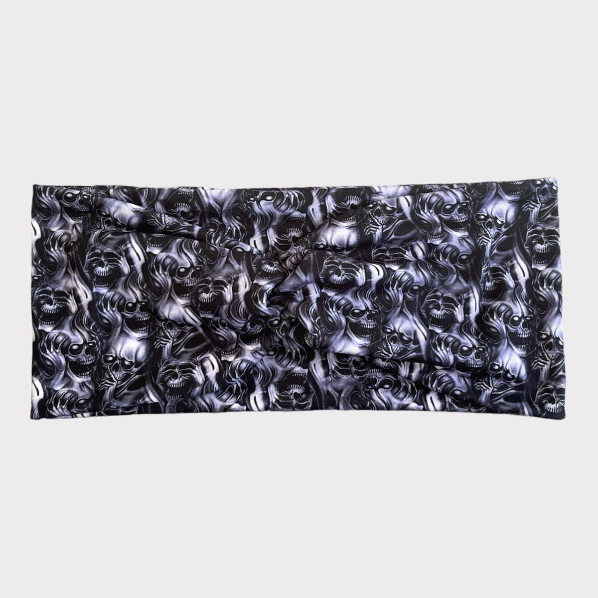 Halloween Skeleton Twist Headband