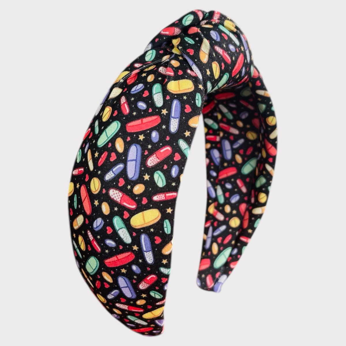 Colorful Pills Padded Headband