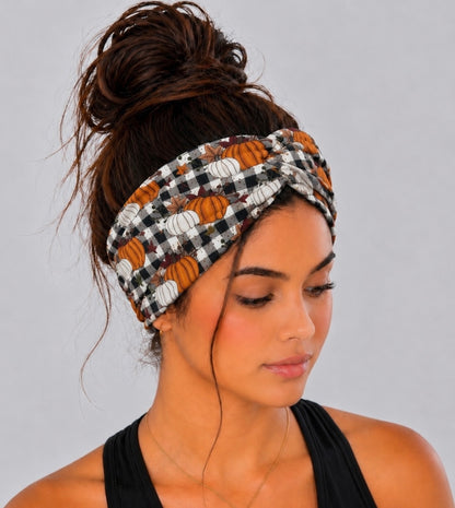 Pumpkin Twist Headband