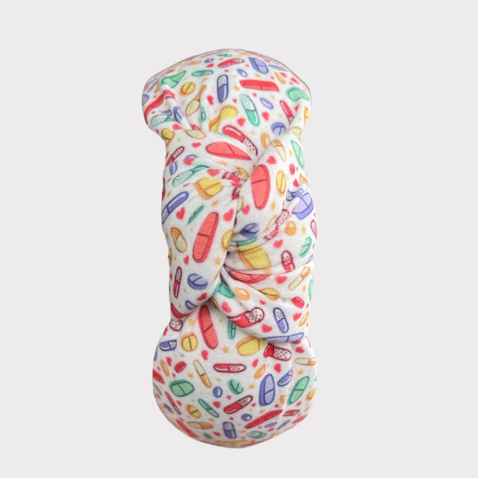 Colorful Pills Padded Headband 
