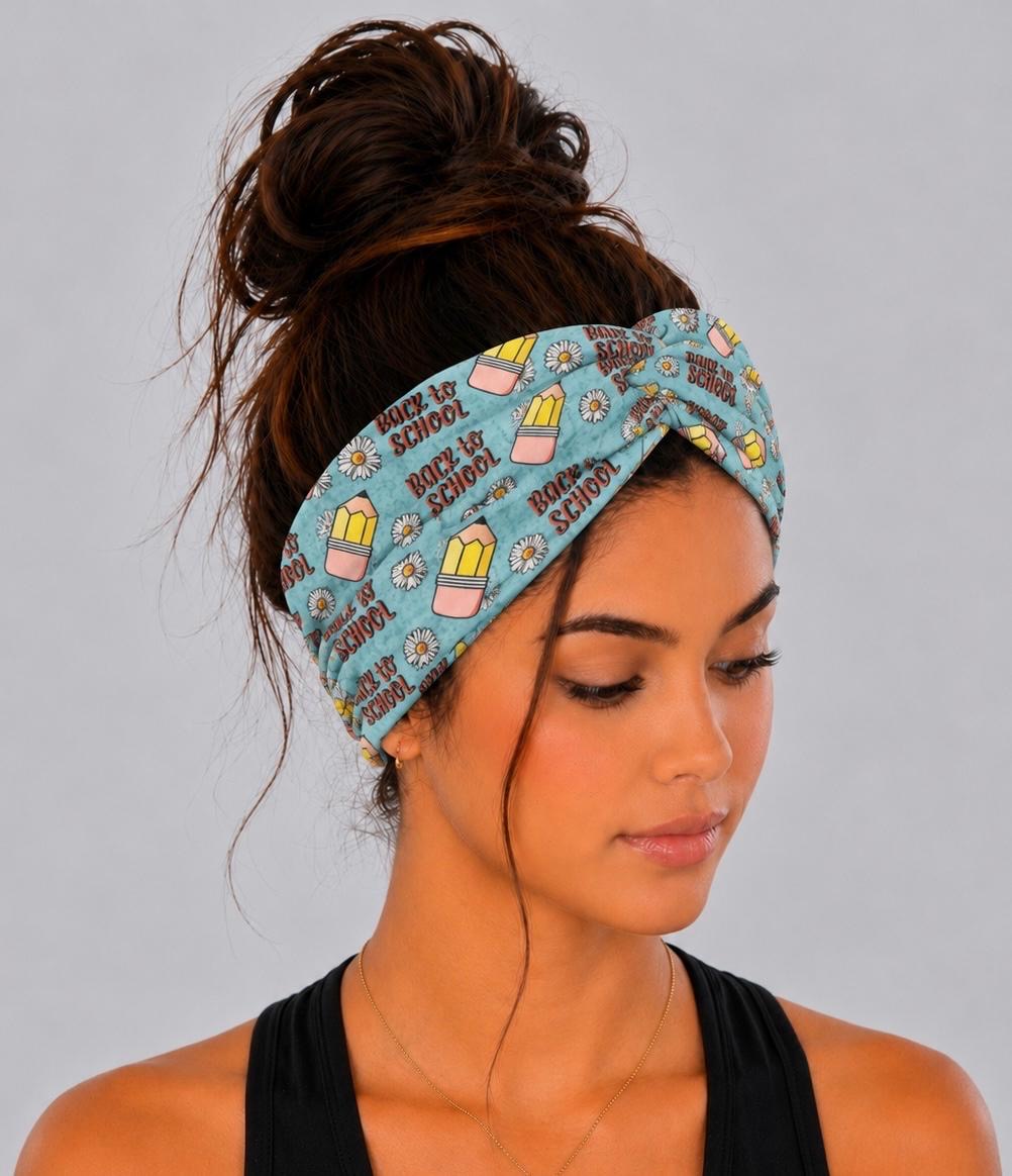 Back To School Twist Headband
