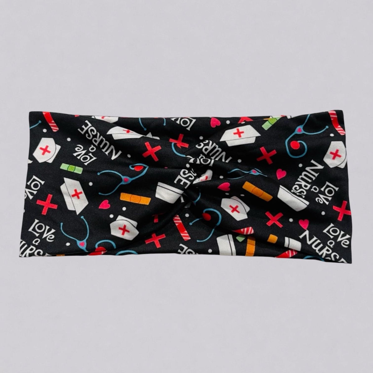 Love A Nurse Twist Headband